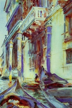  Canal Works - On the Grand Canal John Singer Sargent